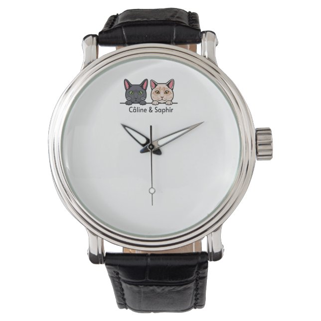 Chats en famille armbandsur (Framsida)