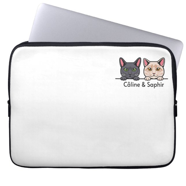 Chats en famille laptop fodral (Framsidan)