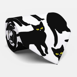 Chats Noirs sur Fond Blanc Slips