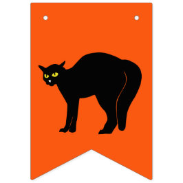 Chats Noirs sur Fond Multicolore Vimplar
