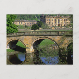 Chatsworth House, Derbyshire, Förenade kungariket Vykort