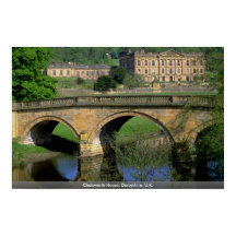 Chatsworth House, Derbyshire, Storbritannien