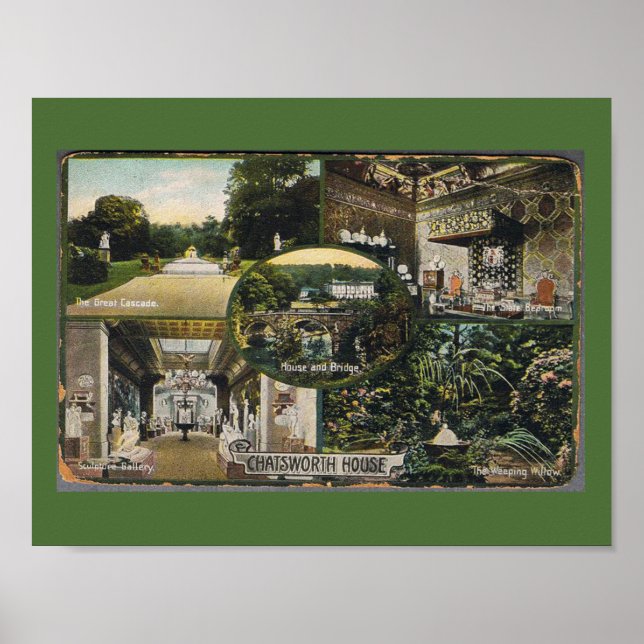 Chatsworth House Poster (Framsidan)