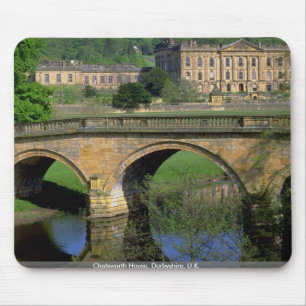 Chatsworth hus, Derbyshire, Storbritannien Musmatta