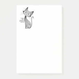 Chatta assisterad med avseende på langoureux post-it block