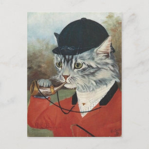 Chatta chasseur vykort