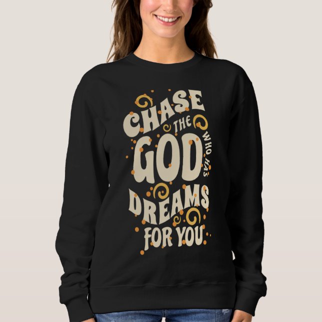Chatta Gud som drömmer för dig T Shirt (Framsida)