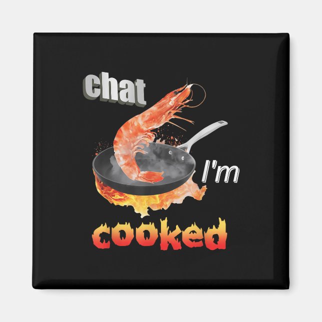 Chatta I'm T-shirt.png Magnet (Framsidan)