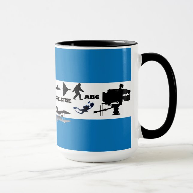 Chatta med Mark Stise kaffe mugg (Höger)