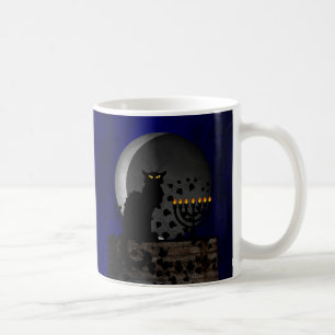 Chatta Noir Chanukah med Menorah Kaffemugg