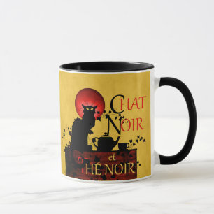 Chatta Noir et Thé Noir, Black Tea Mugg