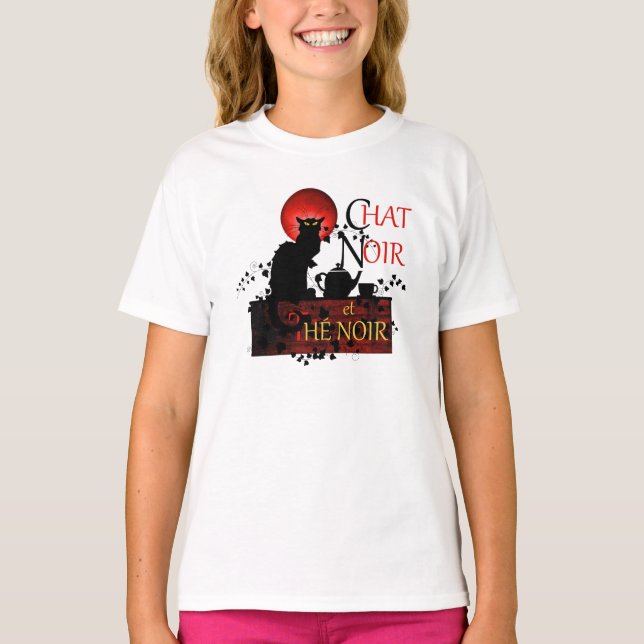 Chatta Noir et Thé Noir, Black Tea Tee (Framsida)