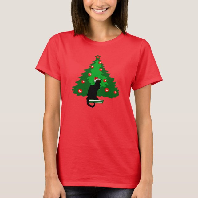 Chatta Noir-jul Tee Shirt (Framsida)