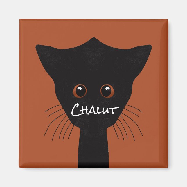 chatta noir magnet (Framsidan)