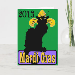 Chatta Noir Mardi Gras 2013 Kort