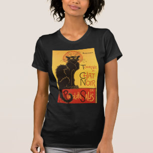Chatta Noir - svart katt T Shirt