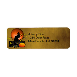 Chatta Noir-Thanksgiving Returadress Etikett