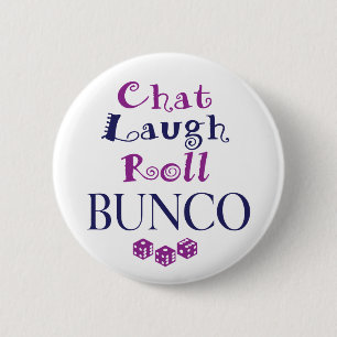 chatta skratt, rulle - bunco knapp