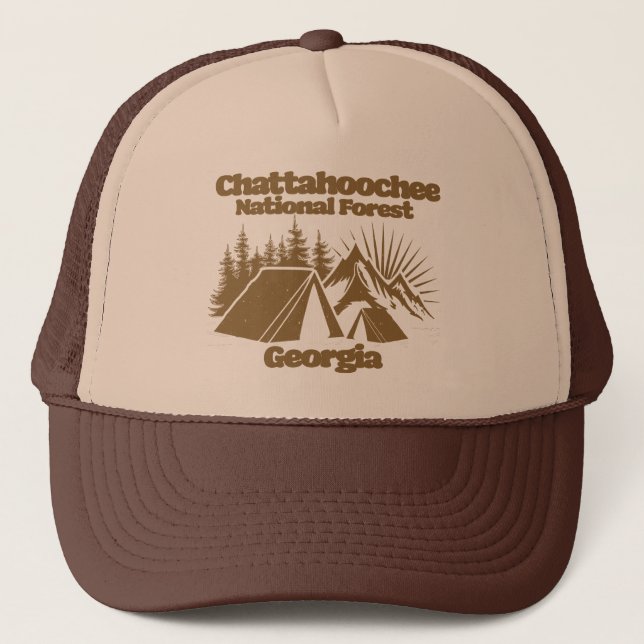 Chattahoochee National Forest Georgia Keps (Framsida)