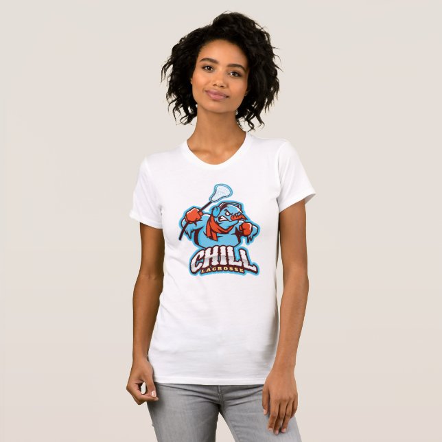 Chattanoga Chill Old school Womens Shirt T Shirt (Hel framsida)