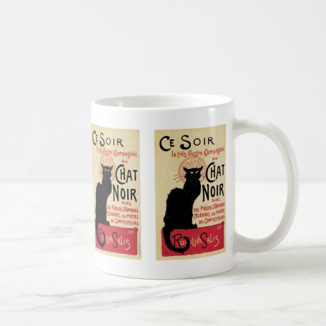 ChattaNoir~Black katt Kaffemugg (Höger)