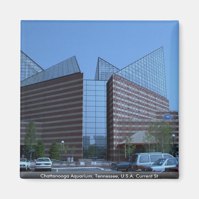 Chattanooga Aquarium, Tennessee, Förenta staterna Magnet (Framsidan)