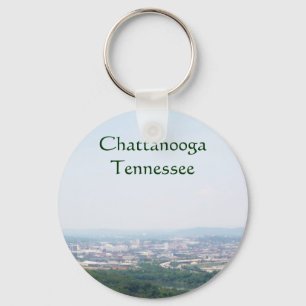 Chattanooga från himmlen nyckelring