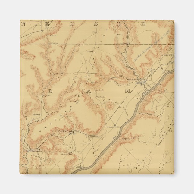Chattanooga Kampanj 3 Magnet (Framsidan)