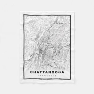 Chattanooga Karta Fleecefilt