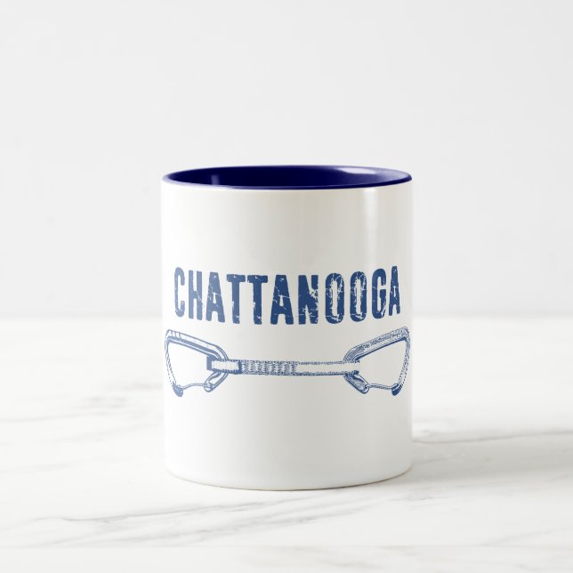 Chattanooga-klättring Quickdraw Två-Tonad Mugg (Center)
