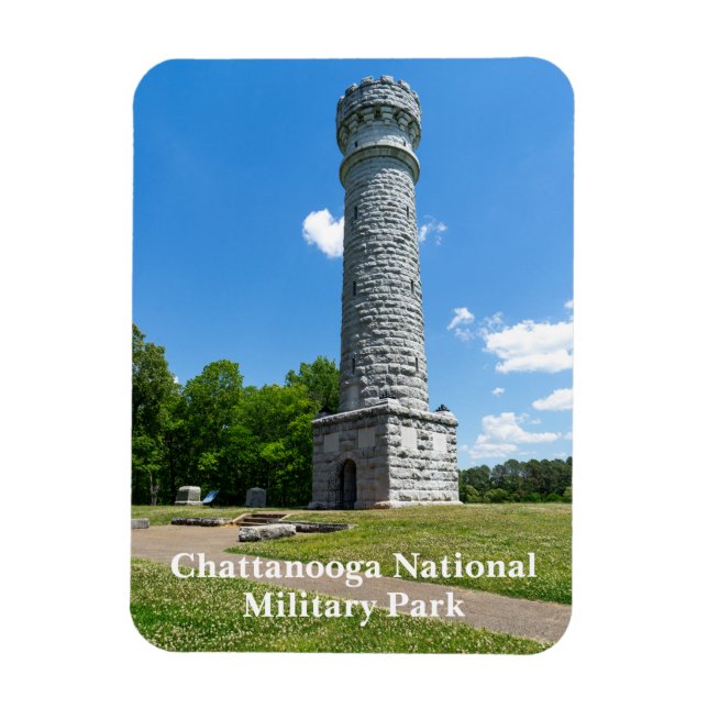 Chattanooga National Battlefield Magnet (Vertikal)