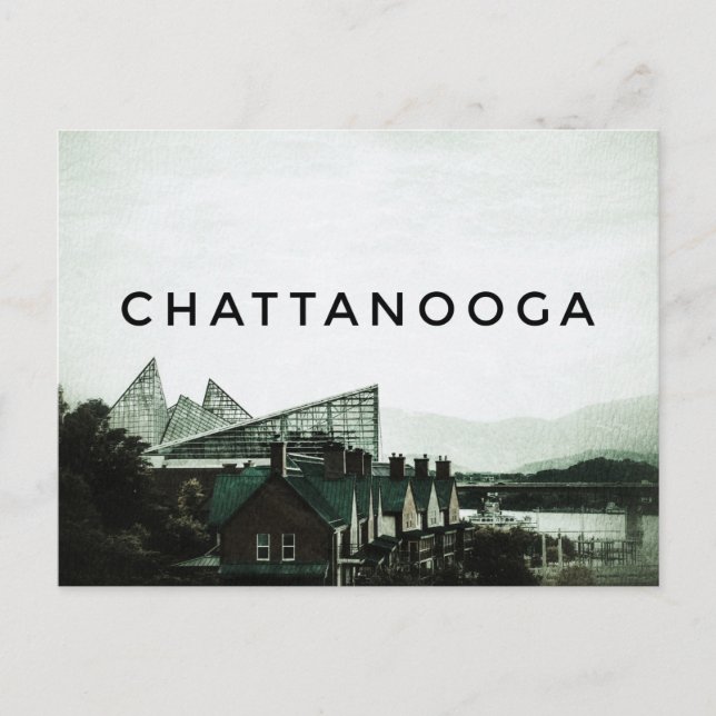 Chattanooga Postcard Vykort (Framsida)
