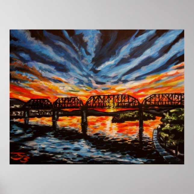 "Chattanooga Sunrise" Poster/skriver ut Poster (Framsidan)