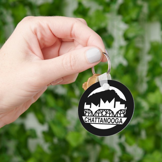 Chattanooga Tennessee Nyckelring (Hand)