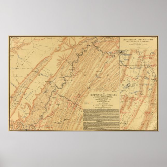 Chattanooga, Tennessee Poster (Framsidan)