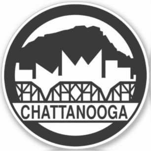 Chattanooga Tennessee Sticker Klistermärken