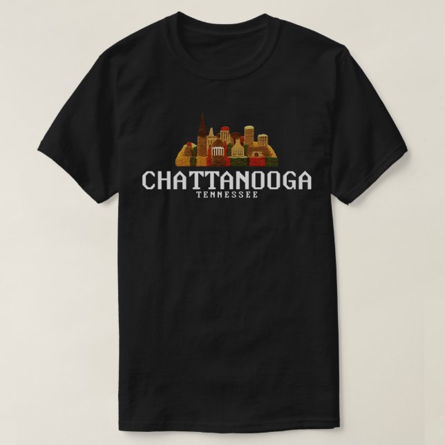 Chattanooga Tennessee T Shirt (Design framsida)