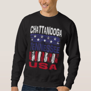 Chattanooga Tennessee Usa Lång Ärmad Tröja