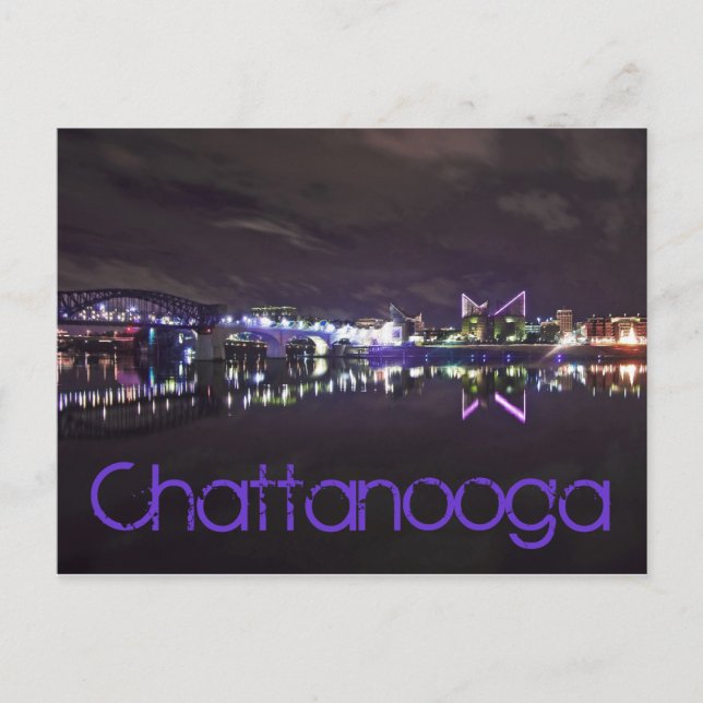 Chattanooga, Tennessee, USA Vykort (Framsida)