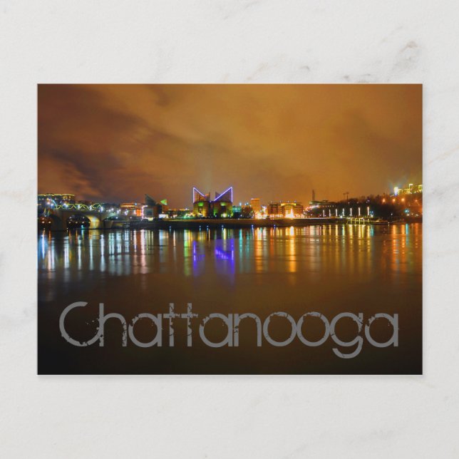 Chattanooga, Tennessee, USA Vykort (Framsida)