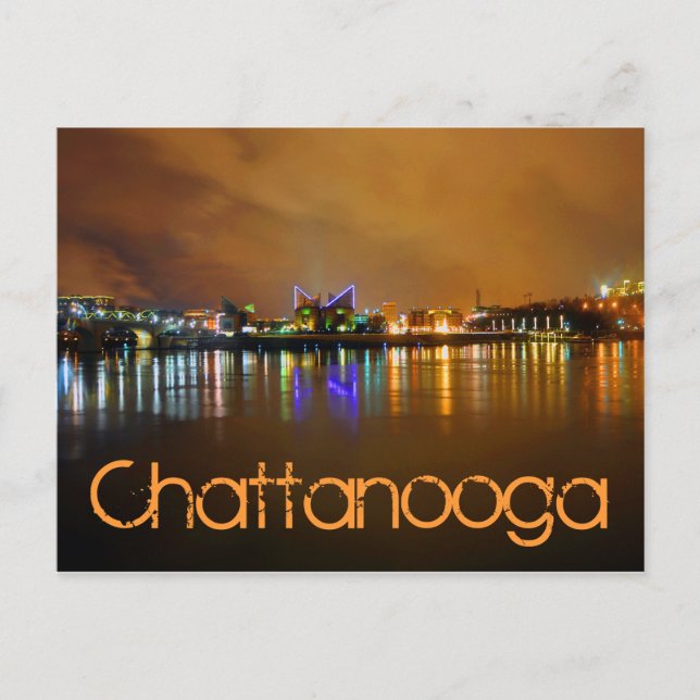 Chattanooga, Tennessee, USA Vykort (Framsida)