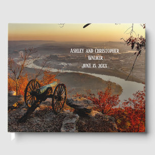 Chattanooga TN Lookout Mountain Bröllop Guestbook Gästböcker