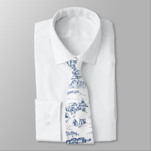 Chattanooga Toile blått Slips