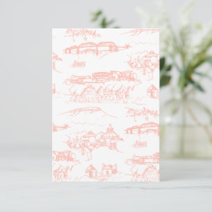 Chattanooga Toile Färg-exempel Tack Kort