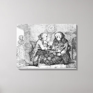 Chattar, illustration canvastryck