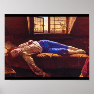 Chatterton' (1856),_Groups and Figurer Poster