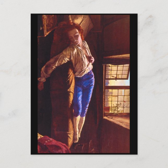 Chatterton' (1856),_Groups and Figurer Vykort (Framsida)