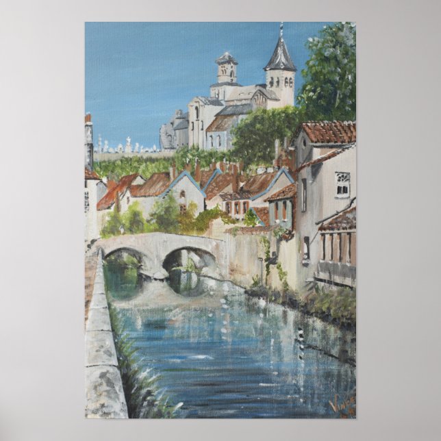 Chattillons sur Seine Frankrike. 2007 Poster (Framsidan)