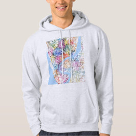 Chattogram Bangladesh Stadskarta Hoodie