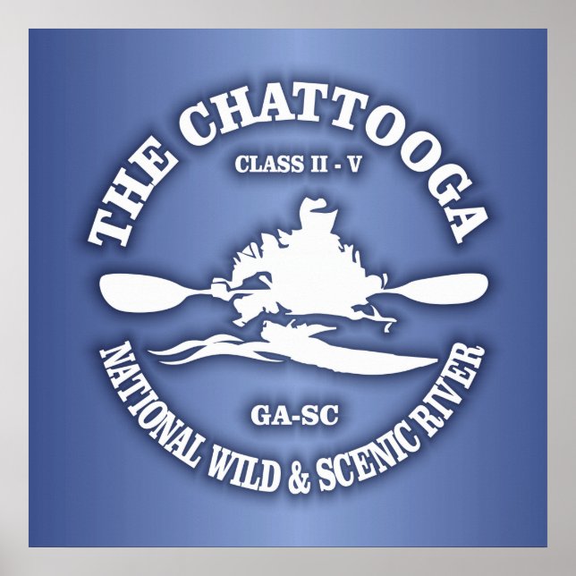 Chattooga NWSR Poster (Framsidan)